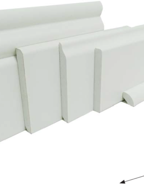 plinthe PVC compact blanc 10mm plinthe PVC compact blanc 10mm