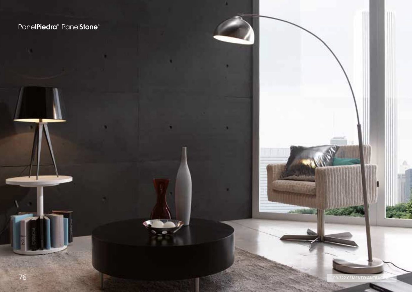 Panel Piedra Cemento